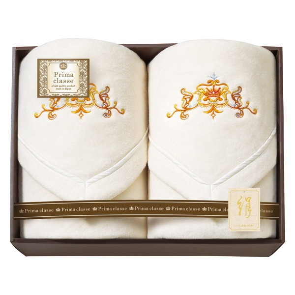 プリマクラッセ シルク混綿毛布（毛羽部分）2P SWS-30502