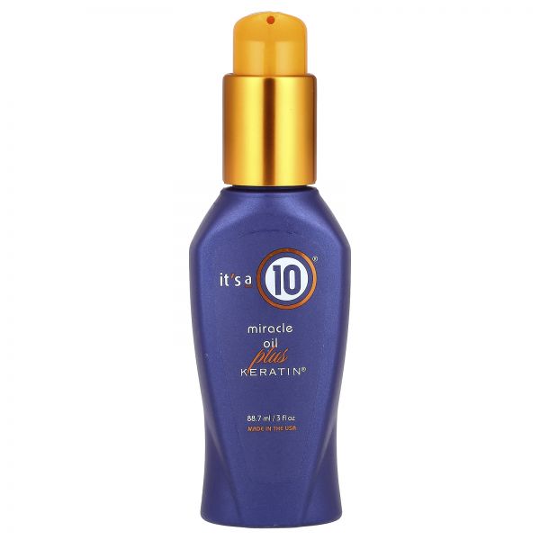 , Miracle Oil, Plus Keratin, 3 fl oz 88.7 ml
