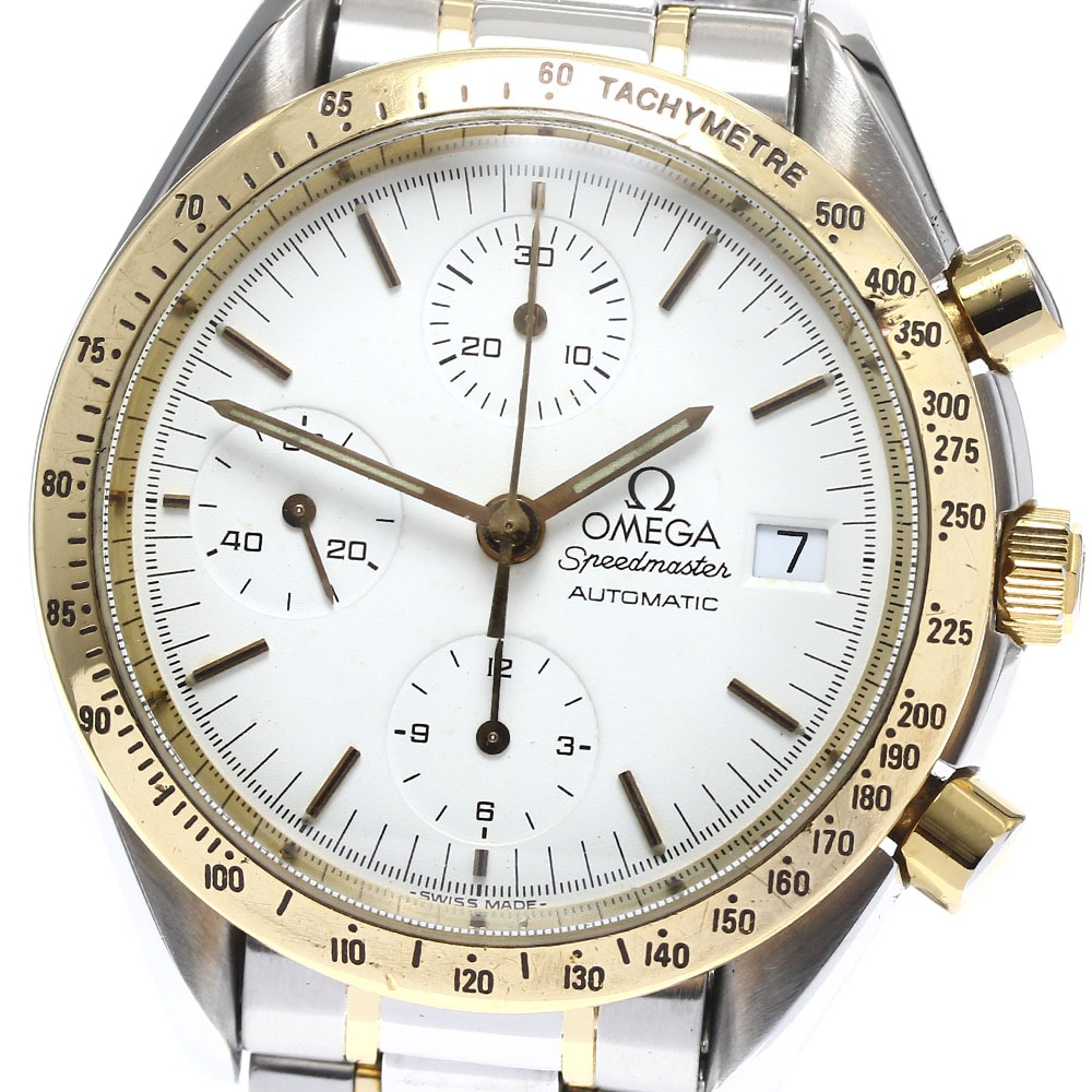 オメガ OMEGA 3311.20 スピードマスター デイト クロノグラフ 自動巻き メンズ _889742【中古】