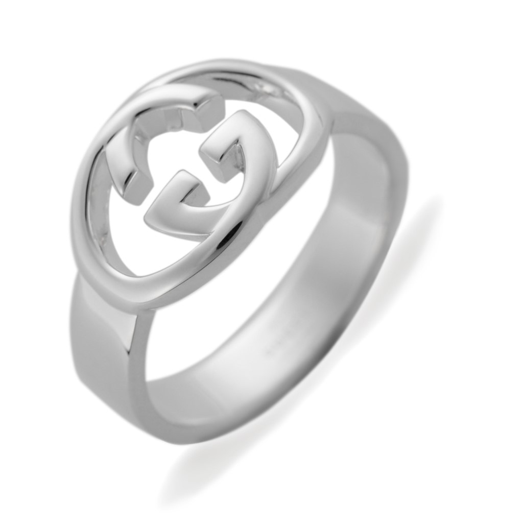 GUCCI 190483-J8400-8106-23 グッチ ブリット リング スターリングシルバー GUCCI 純正BOX/保護袋/コントロールカード