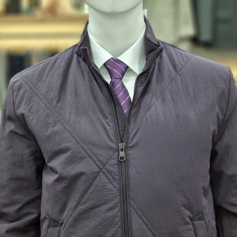 キルティングディテール斜線カジュアルジャンパーCDAA7JP320578_SH