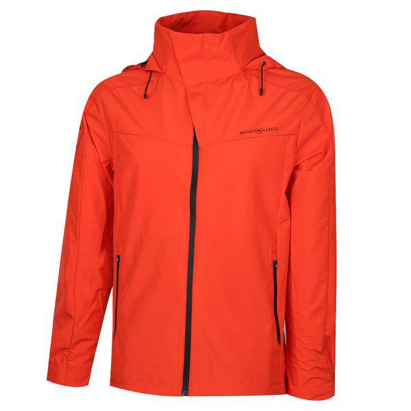 メンズプレミアムフード取り外し可能ジップアップジャンパー DW-JUA-HL23SAJK01-オレンジ