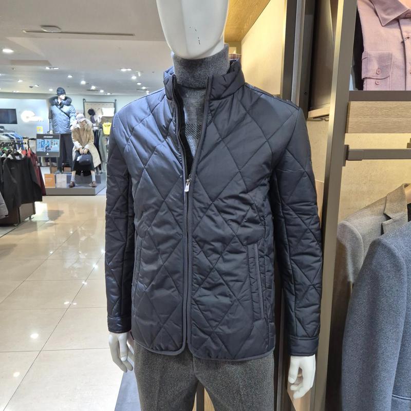 アーガイルキルティングパディングジャンパー/POJP 3905