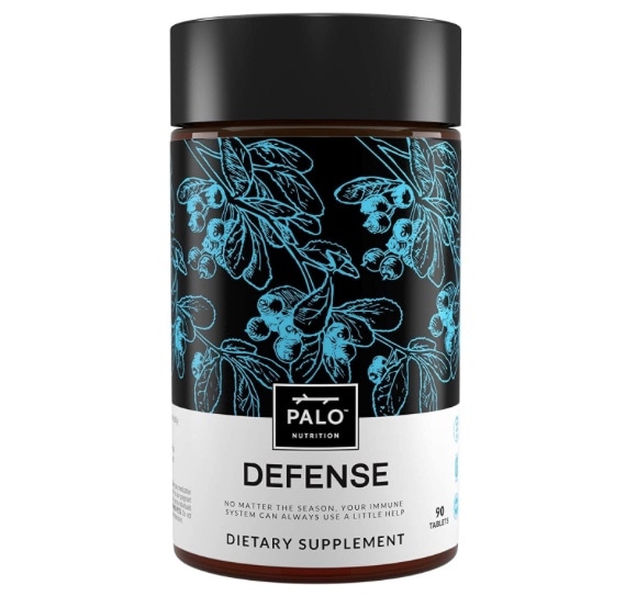 【Palo Nutrition　Defence　免疫サポートサプリメント】90錠入 亜鉛 ビタミンC エルダーベリーなど配合 免疫力を高めるための防御ハーブ サプリメント