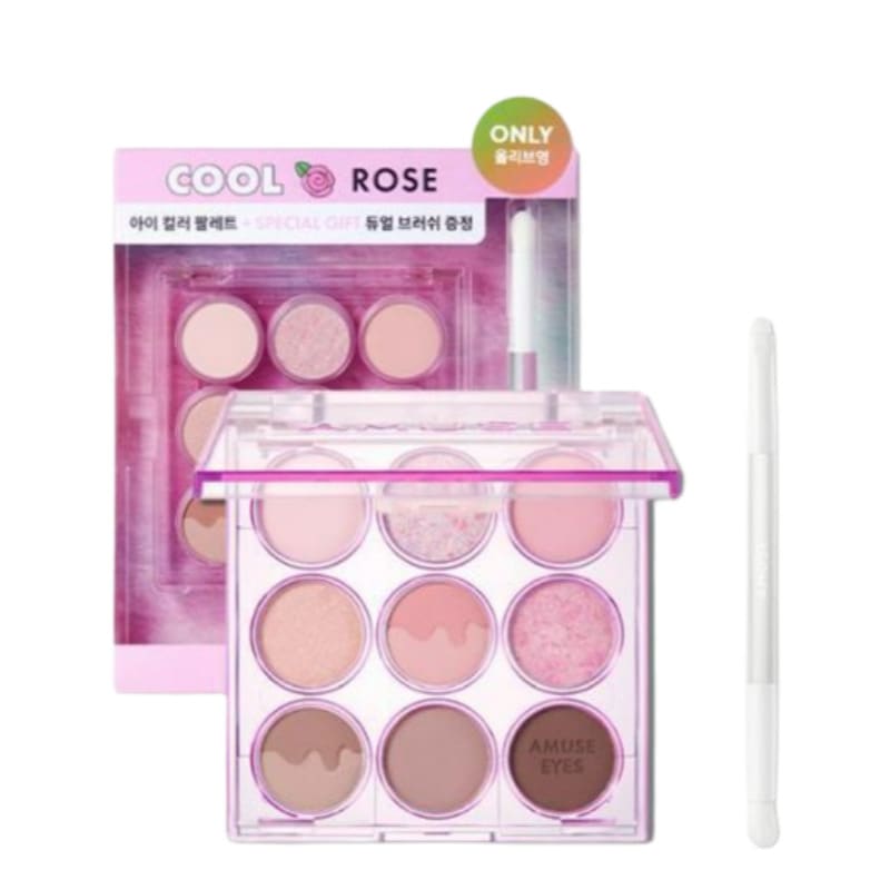 アイカラーパレット(本品+デュアルブラシ)