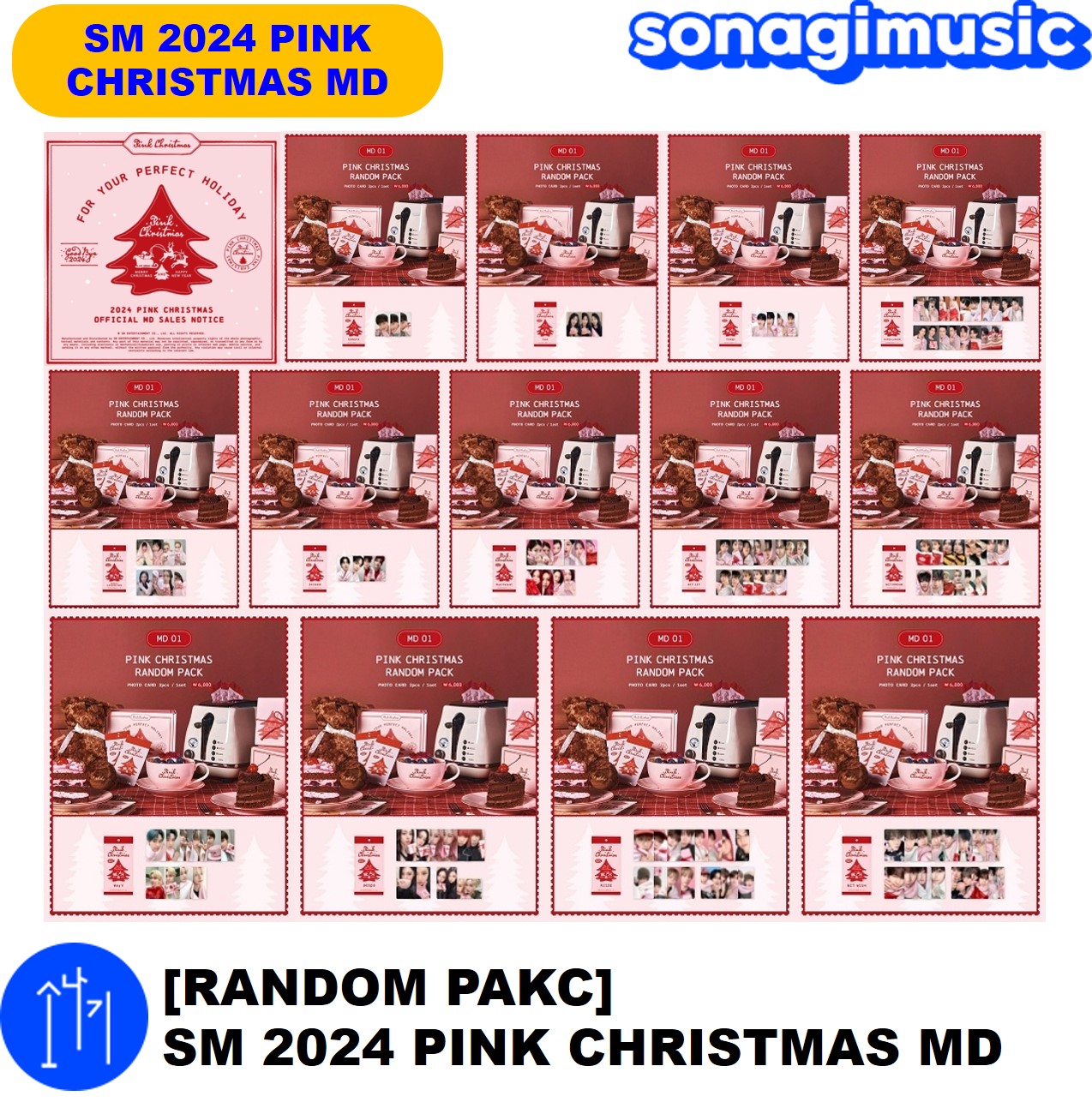 Qoo10] SMエンターテインメント [公式] [RANDOM PACK] S : KPOP