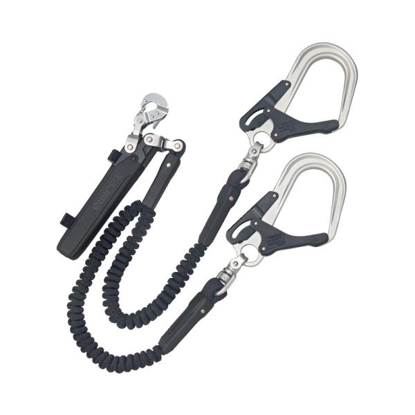 タジマ ランヤード蛇腹ダブルL8 A1JR150－WL8BK ワークサポート 保護具 ランヤード