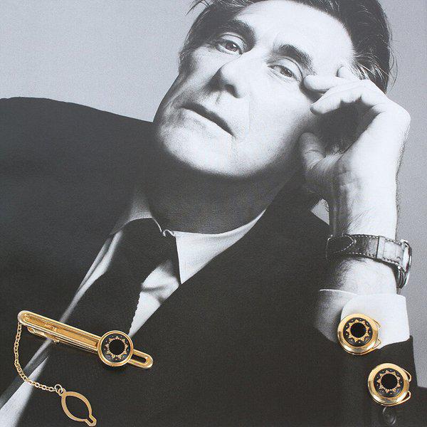 オニキス天然石原石ネクタイピン カフスボタン カウスボタン ブラック宝石 ひまわり カフリンクス ビンテージ レトロ