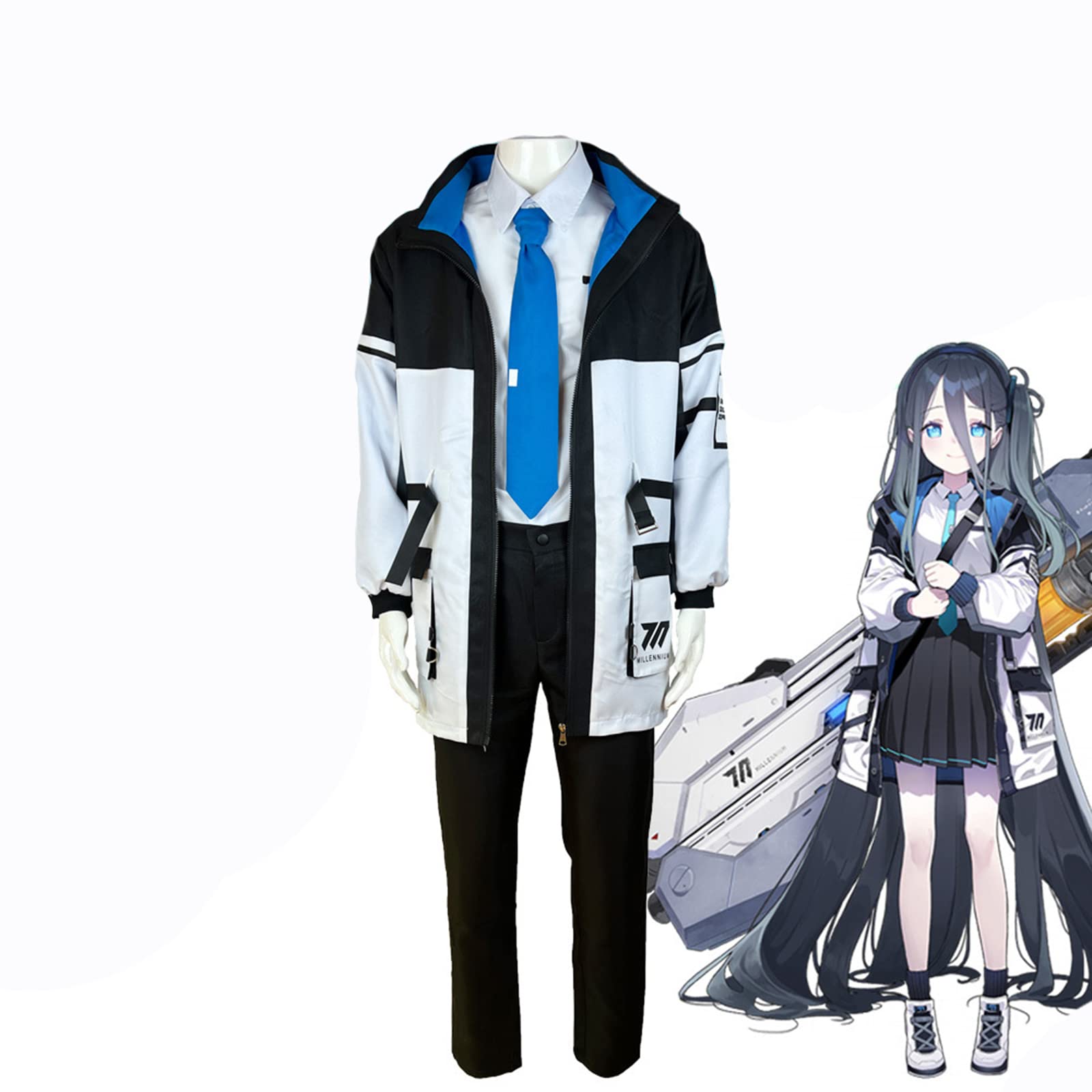 ブルーアーカイブ コスプレ衣装 ブルアカ 天童アリス コスプレ衣装 ジャージ Blue Archive 天童アリス 制服コスプレ 長袖 コスプレ服 学園 コスプレ服 アニメ イベン 83359