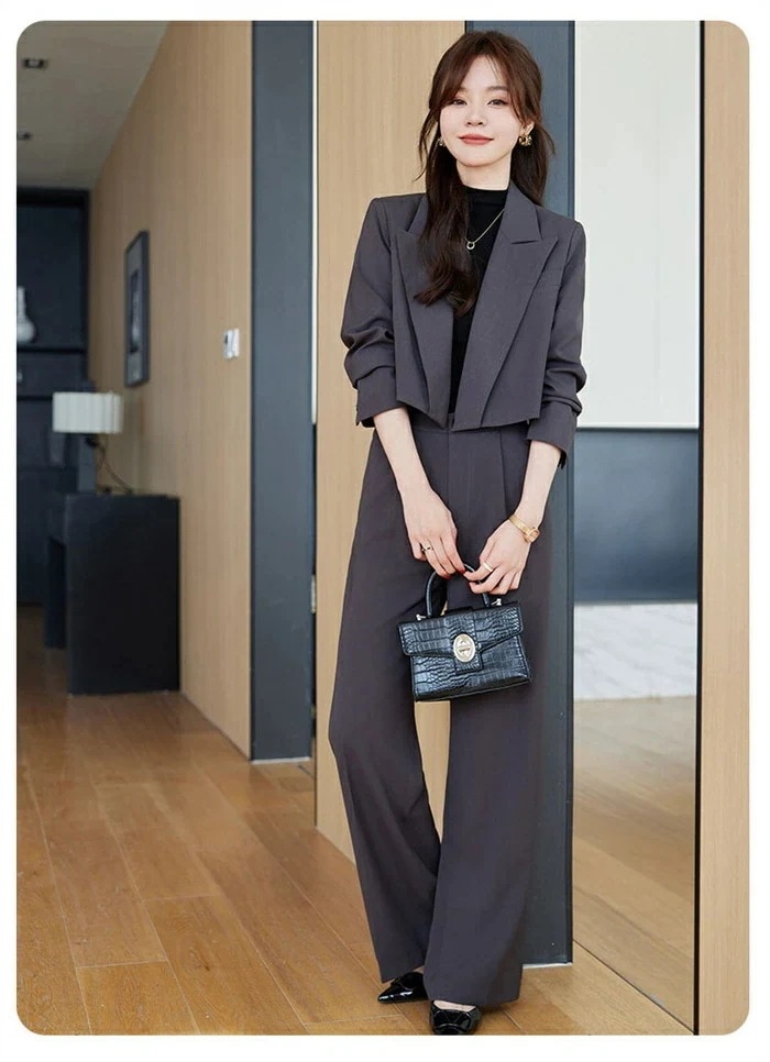 スーツパンツスーツセットアップ レディーススーツ テーラードジャケット&ワイドパンツ パンツスーツ 通学 入学式 上下セット スーツ フォーマルスーツ セレモニースーツ ビジネススーツ 2点セット 卒