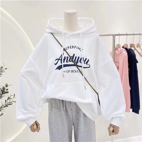 新入荷！トレーナー パーカーなレディース 可愛い トレーナー プルオーバー 長袖 女性トレーナー ホワイト 春秋トレーナー スポーツ 着痩せ 春秋 薄手 バレンタイン プレゼント