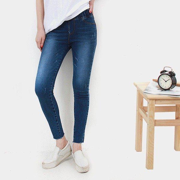 （LK）606デニムバンディングパンツ 5,888円