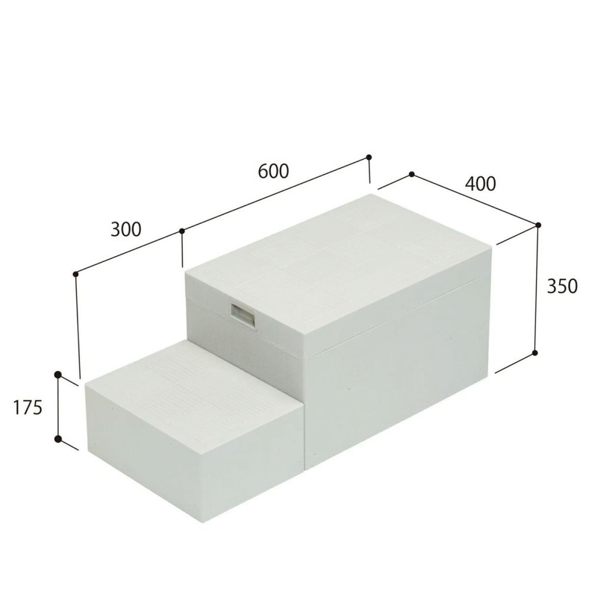 【I】JOTO ハウスステップ CUB-6040 小ステップ付き HOUSESTEP【代引不可】【時間指定不可】 22,990円