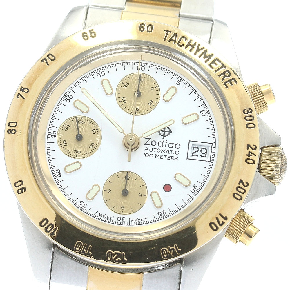 ゾディアック ZODIAC 406.33.13 デイト 自動巻き メンズ _879770【中古】