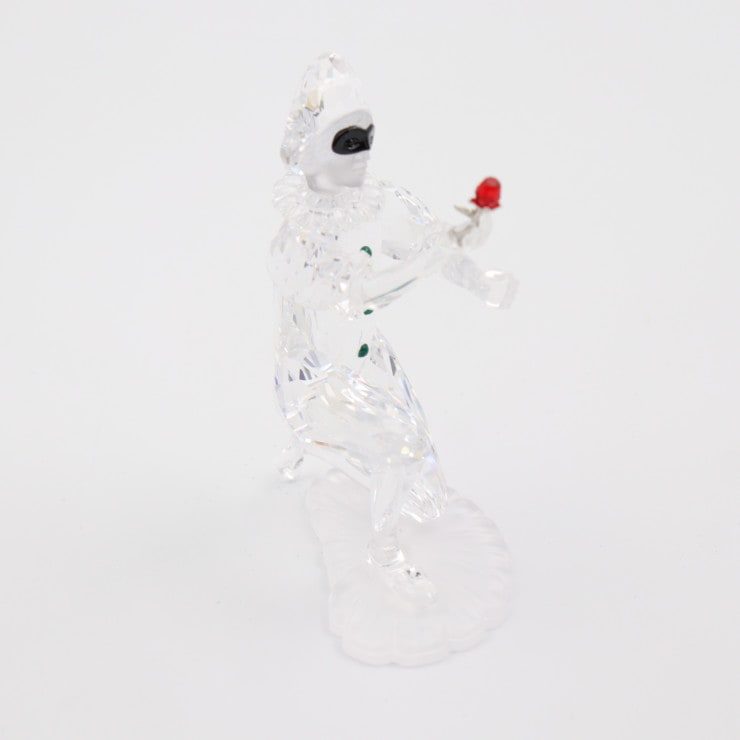 新古未使用展示品 SWAROVSKI スワロフスキー インテリア 254044 クリスタルガラス クリア 赤 黒 緑 2001年 SCS会員限定品 オブジェ フィギュリン 置物 本物保証 中古