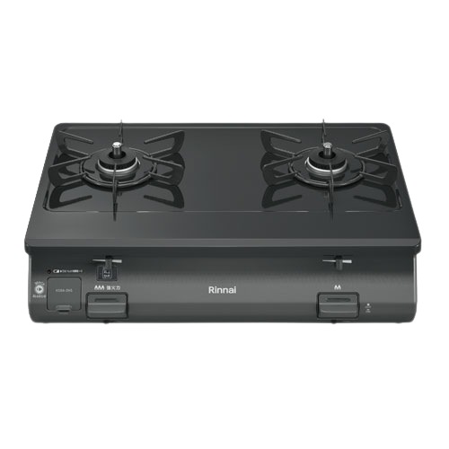 KG64-2HSR-A13　 都市ガス ガスコンロ　2口 右強火力 幅約60c m 料理 調理 立消え安全装置 コンロ消し忘れ消火機能 焦げつき消火機能