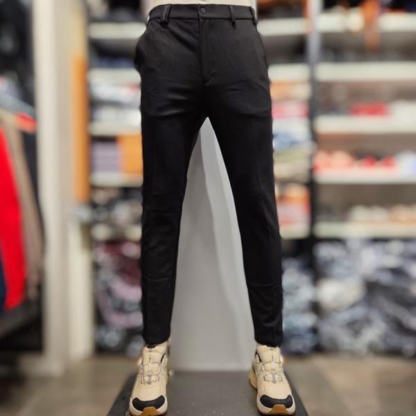 VP0879MBK 男性用冬物 格子柄 起毛ボンディングパンツ (S42832260)