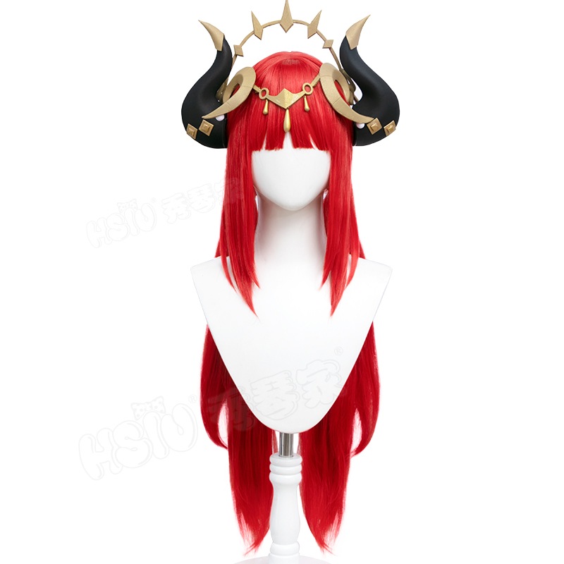 ニィロウ コスプレウィッグ 髪飾り付き かつら カツラ 耐熱 演出服 アニメ 祭り ハロウィン クリスマス 学園祭 文化祭