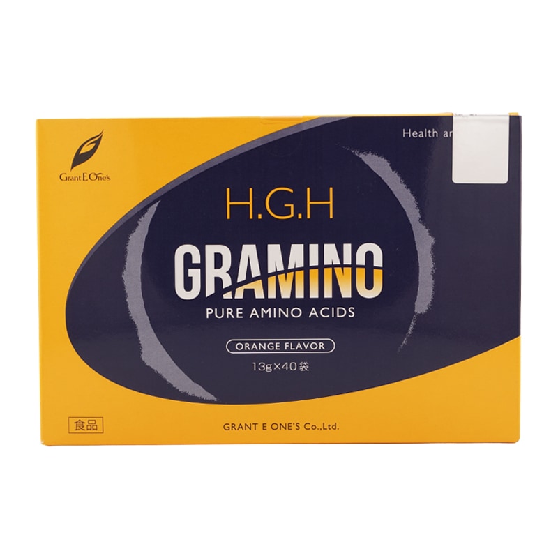 H.G.H GRAMINO 13g 40袋 オレンジフレーバー ヘルス＆ビューティー １日１～３袋[ギフトラッピング対応]