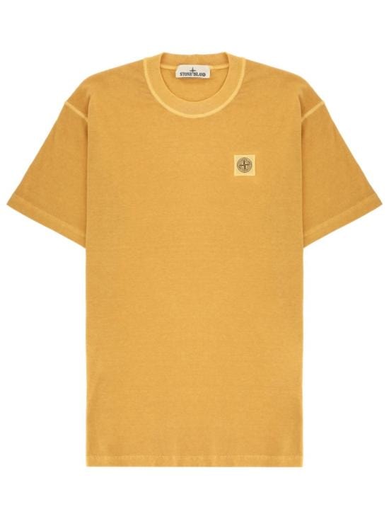 STONE ISLAND Men T-Shirts 2100026 S0057V0134 Yellow