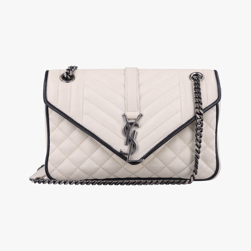 エンベロープホワイトレザー428125TCT428125.1016中古