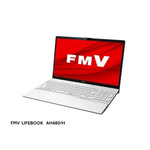 【推奨品】富士通 FMV LIFEBOOK AH FMVA480HW [ 15.6in FHD Ryzen 5 5500U 16GB 256GB Win11 Home Office プレミアムホワイト