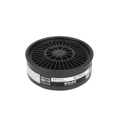 他サイト： 重松製作所　シゲマツ TW用吸収缶 有機ガス用　T/OVの商品画像