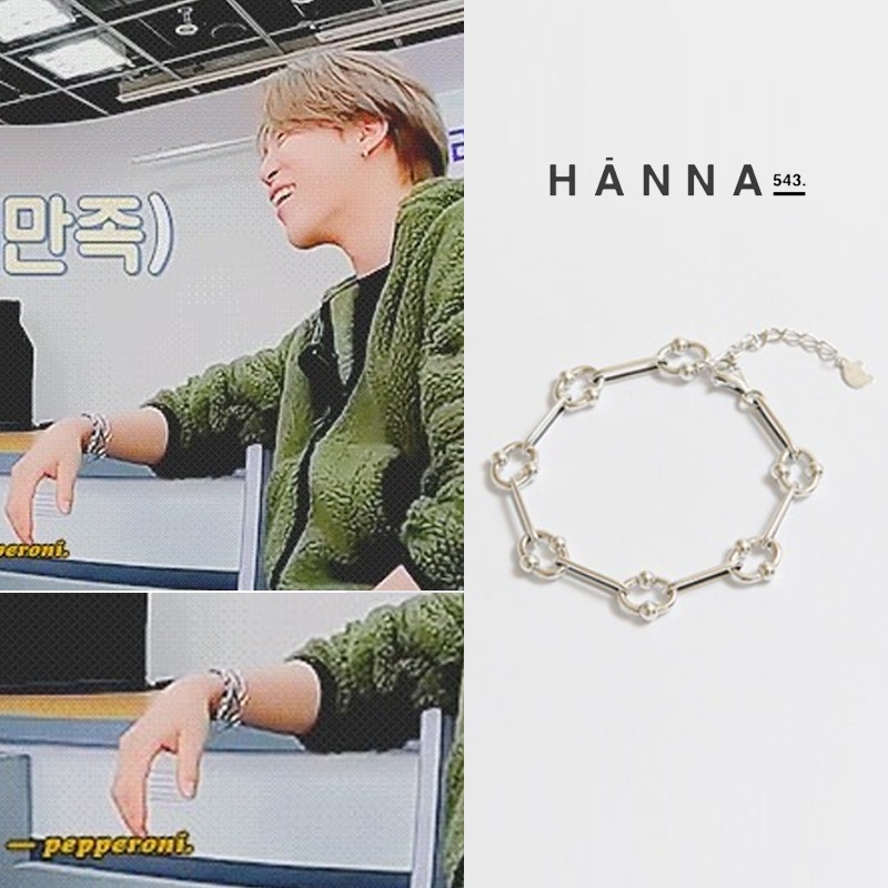 bts jimin着用 B587 Silver Bracelets