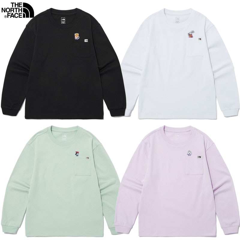 大人OK関税負担なし韓国正規品保証 NT7TP03S KS ANI-MATE L/S R/TEEデイリー 基本 着装 男子 女子 人気 韓国 ファッション 男女共用 アウトドア