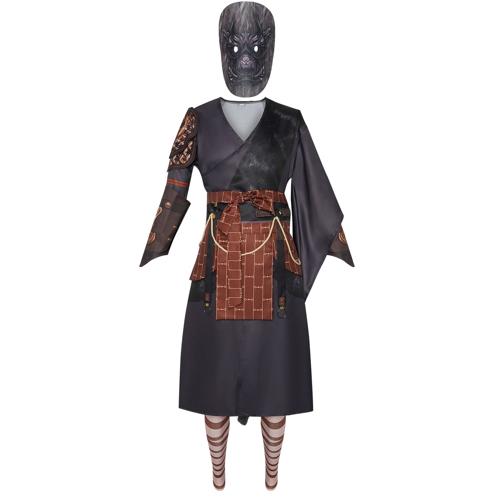 【SNS話題沸騰】黒神話悟空cos服黒神話烏金石けん羅袍ゲーム装備同タイプコスプレ