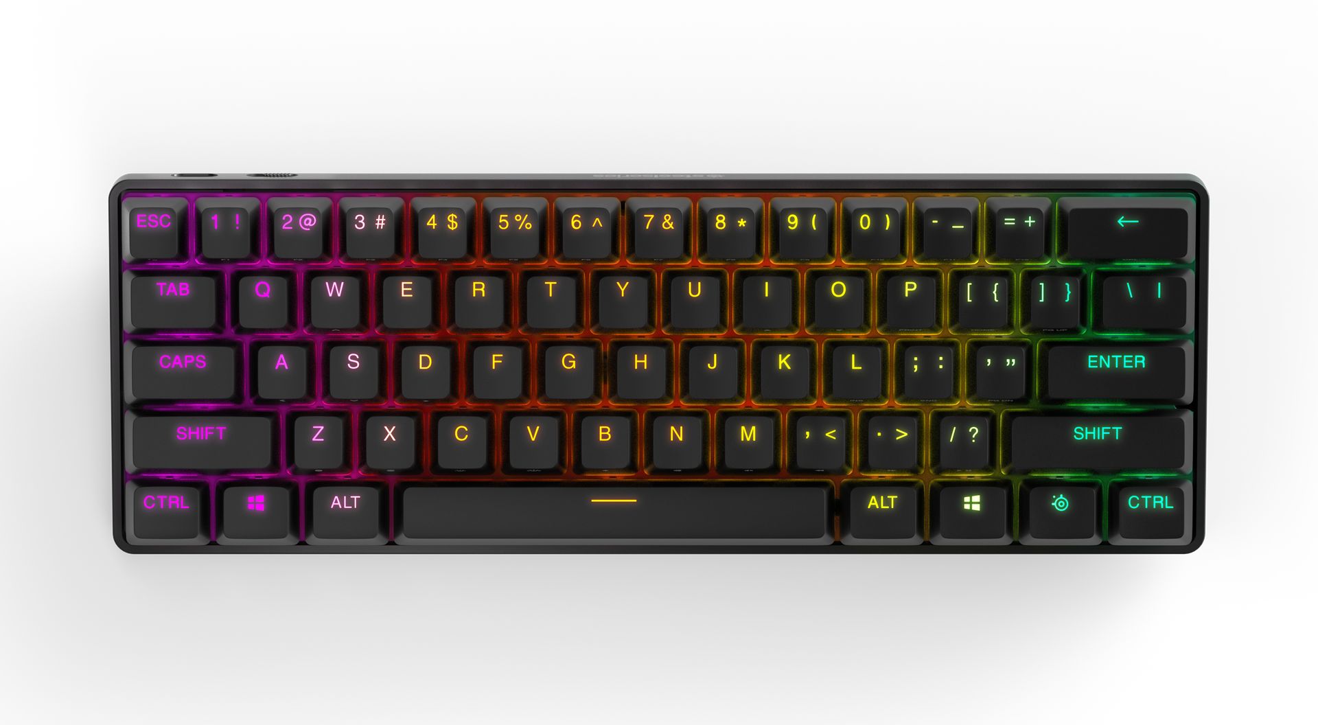 SteelSeries（スティールシリーズ） ゲーミングキーボード ワイヤレス コンパクト 60％ Apex Pro Mini Wireless US 英語配列 64842JAPPROMINIWU