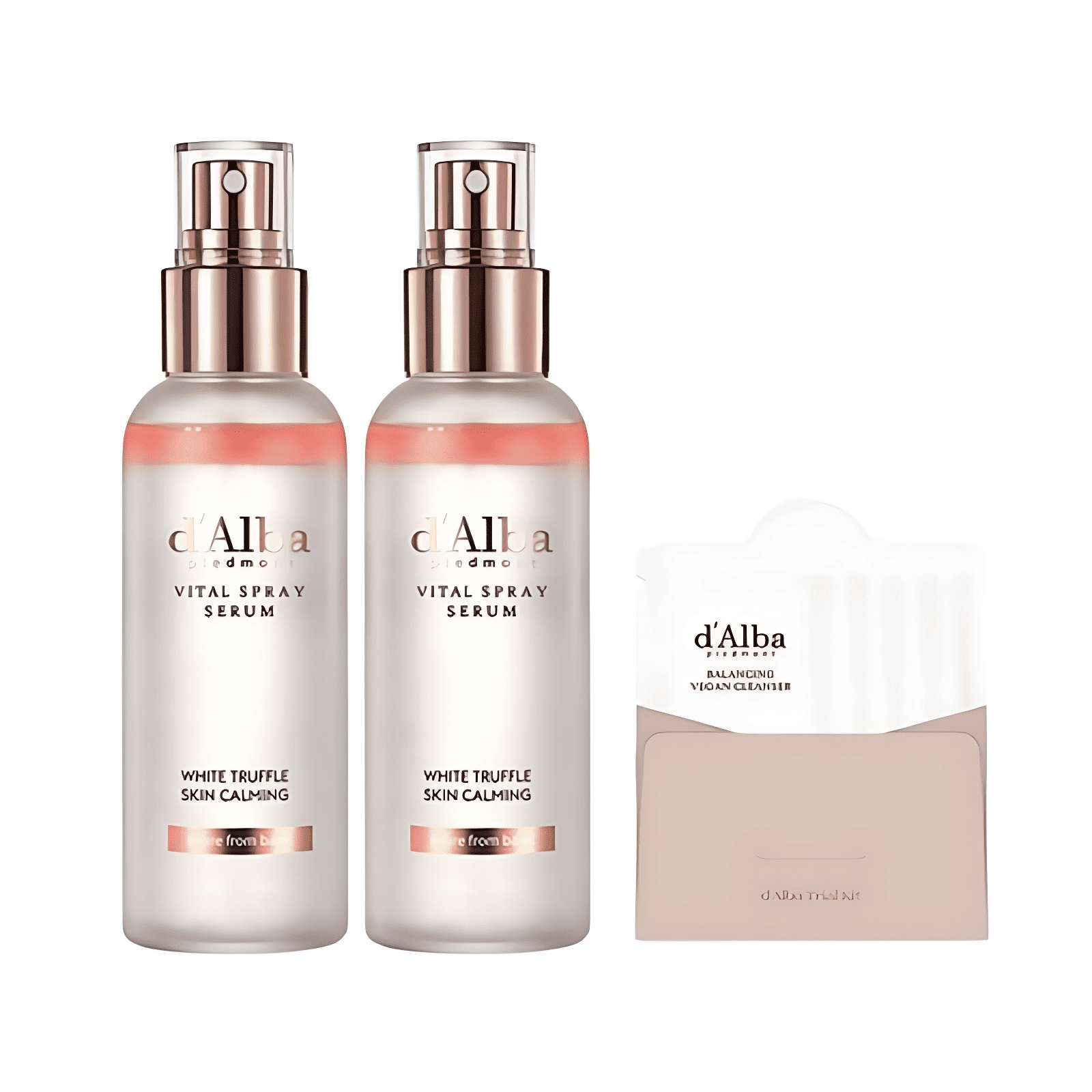 ホワイトトリュフバイタルスプレーセラム 100ml 2本+弱酸性 ジェル クレンザー 15ml 1セット