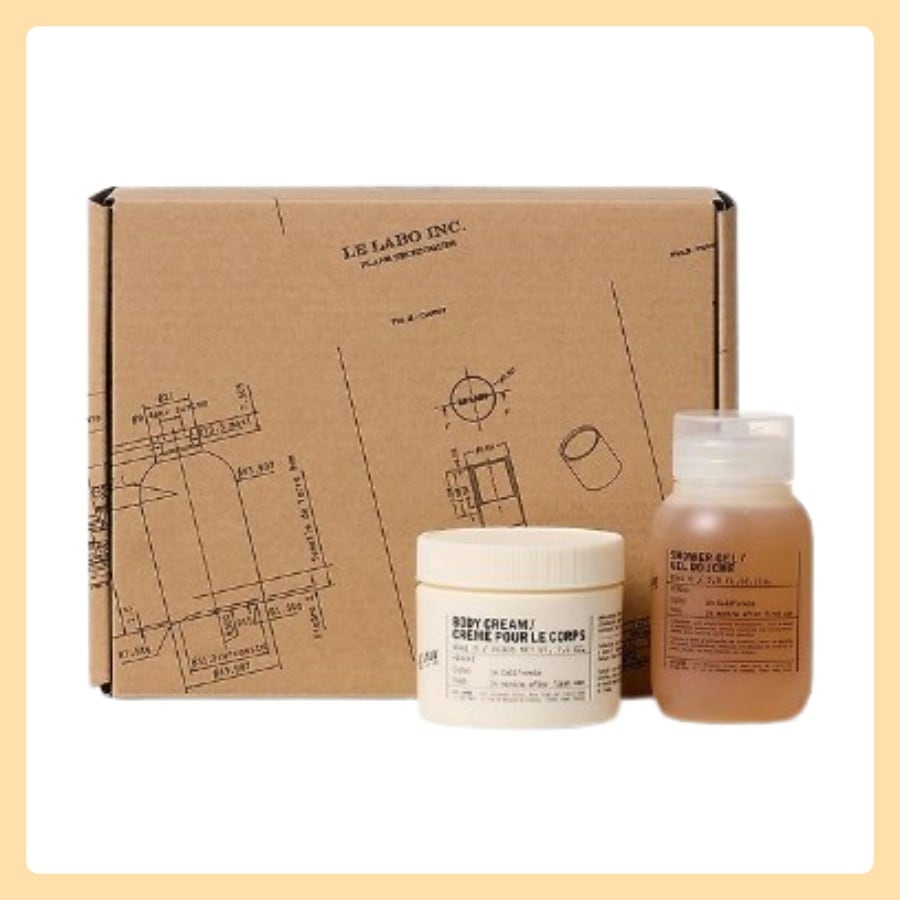 ボディトラベルデュオ（シャワージェル85ml+ボディクリーム60ml）