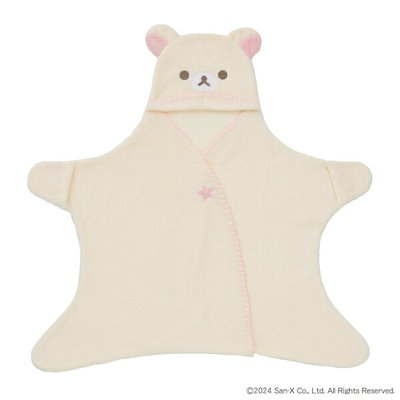 他サイト： リラックマ コリラックマ お星さまおくるみ ベビー_1122-256221の商品画像