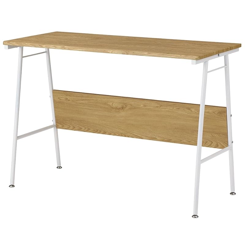 ナカバヤシ シンプルワークデスク W1000 ナチュラル木目 92669