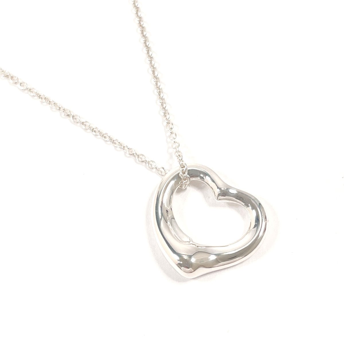 エルサペレッティ オープンハート ネックレス シルバー シルバー925 レディース