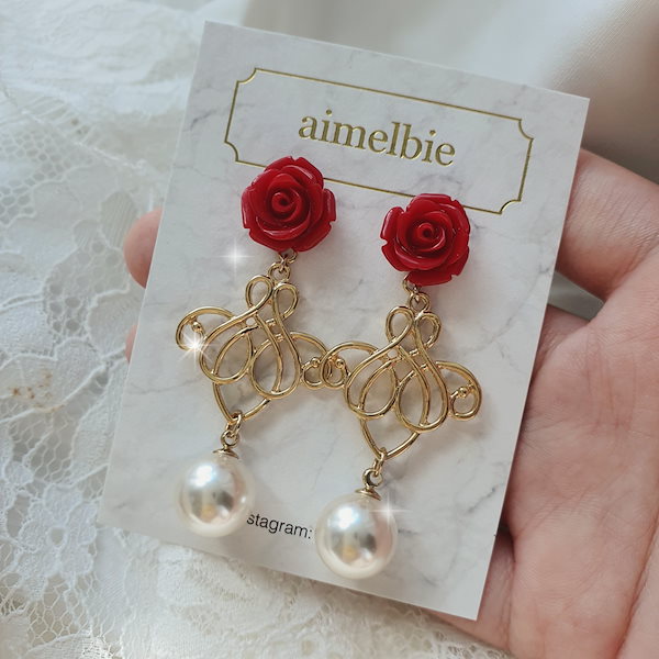 アクセサリーaimelbie  ピアス