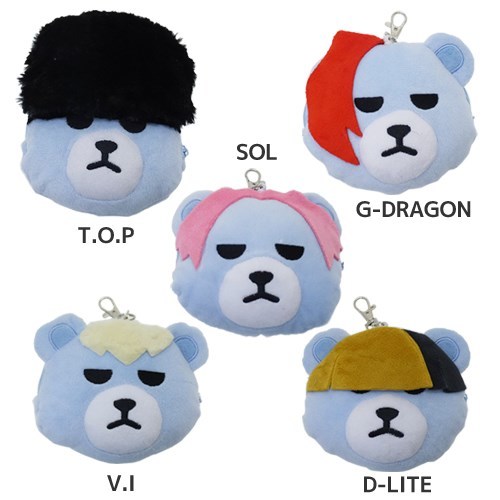 BIGBANG V.I スンリぬいぐるみ マスコット ICカードケース リング BIGBANG V.I スンリぬいぐるみ マスコット ICカードケース