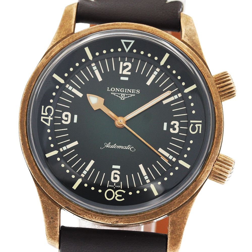 ロンジン LONGINES L3.774.1 レジェンドダイバー 自動巻き メンズ 良品 保証書付き_930974【中古】
