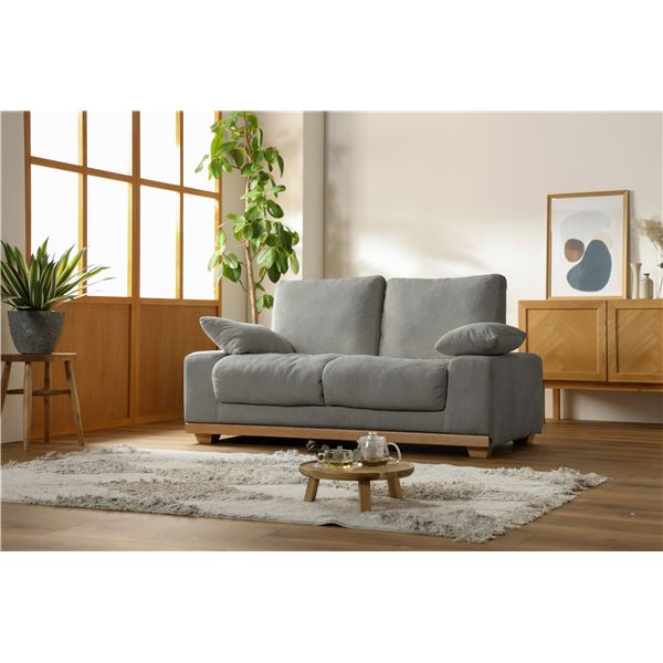 ソファ 2P グレー GY