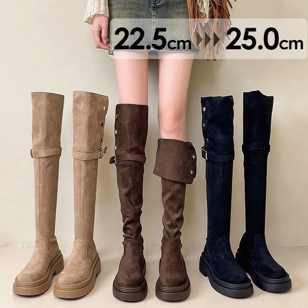 ロングブーツ レディース 再販 歩きやすい 履きやすい サイドジップ 美脚 ハイヒール ヒール7cm 大きいサイズ di056zuzum6