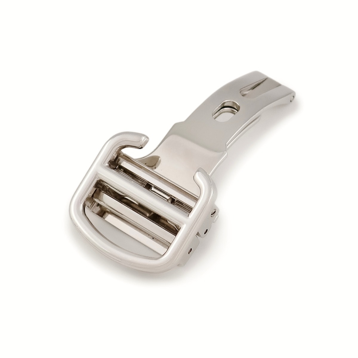 カルティエ Cartier 腕時計パーツ 純正 K18WG シルバー 16mm幅対応 Dバックル K18WG無垢 フォールディング パーツ 替え 交換 予備 750 シルバー 銀 【中古】 132,870円