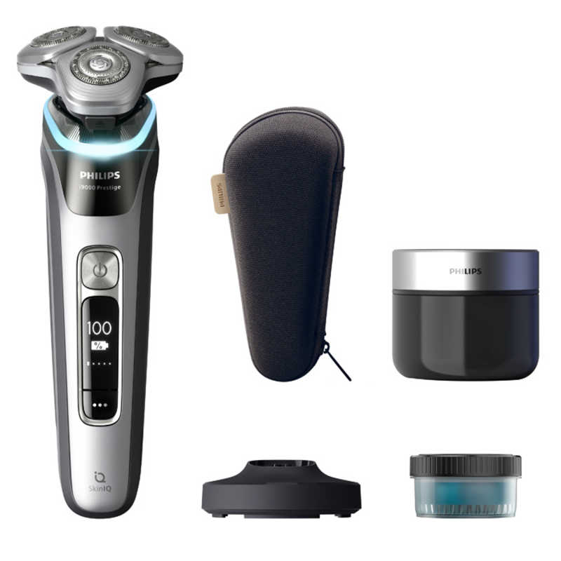 フィリップス　PHILIPS　電気シェーバー i9000 プレステージ ［回転刃］ シルバーメタリック　XP9204/30