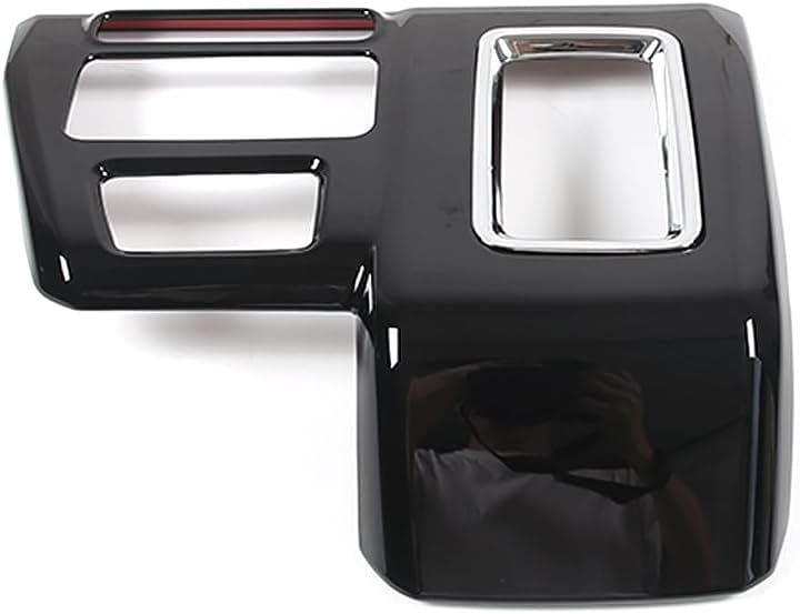 ダイハツ ATRAI アトレー S700V S710V 2022に適用 シフトノブカバー シフトゲートパネル シフトゲートカバー シフトノブトリム ABS素材( ピアノブラック)