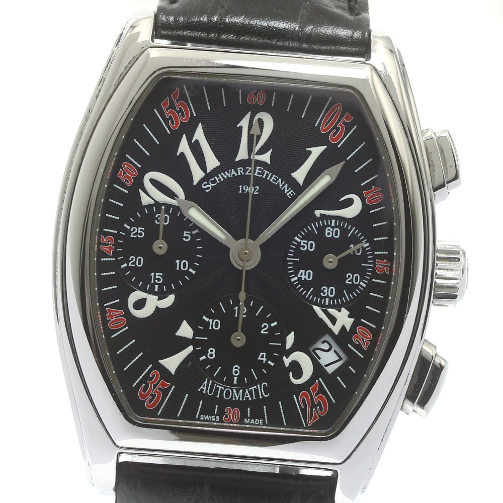 シュワルツ エチエンヌ SCHWARZ-ETIENNE 785401 ビレロイ クロノグラフ デイト 自動巻き メンズ _876074【中古】 87,780円