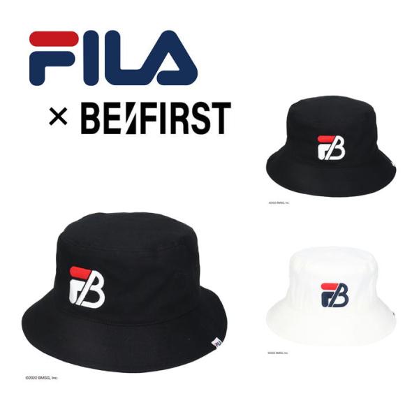 【レターパック配送】FILAｘBE:FIRST FILA バケハ 帽子 ビーファースト ビーファ BESTY