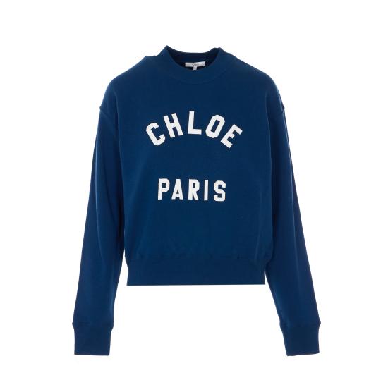 CHLOE Women Sweater 24AJH12192 4C6 Blue