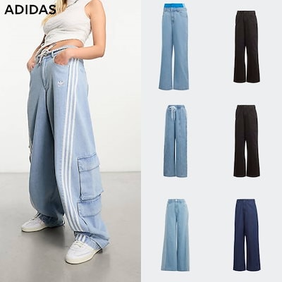 Qoo10] adidas [ADIDAS] アディダス デニムパン