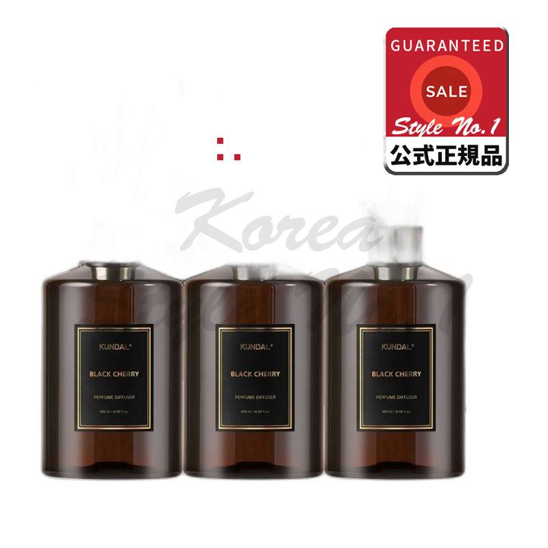パルファムディフューザー+リードスティックブラックチェリー香3セット500ml