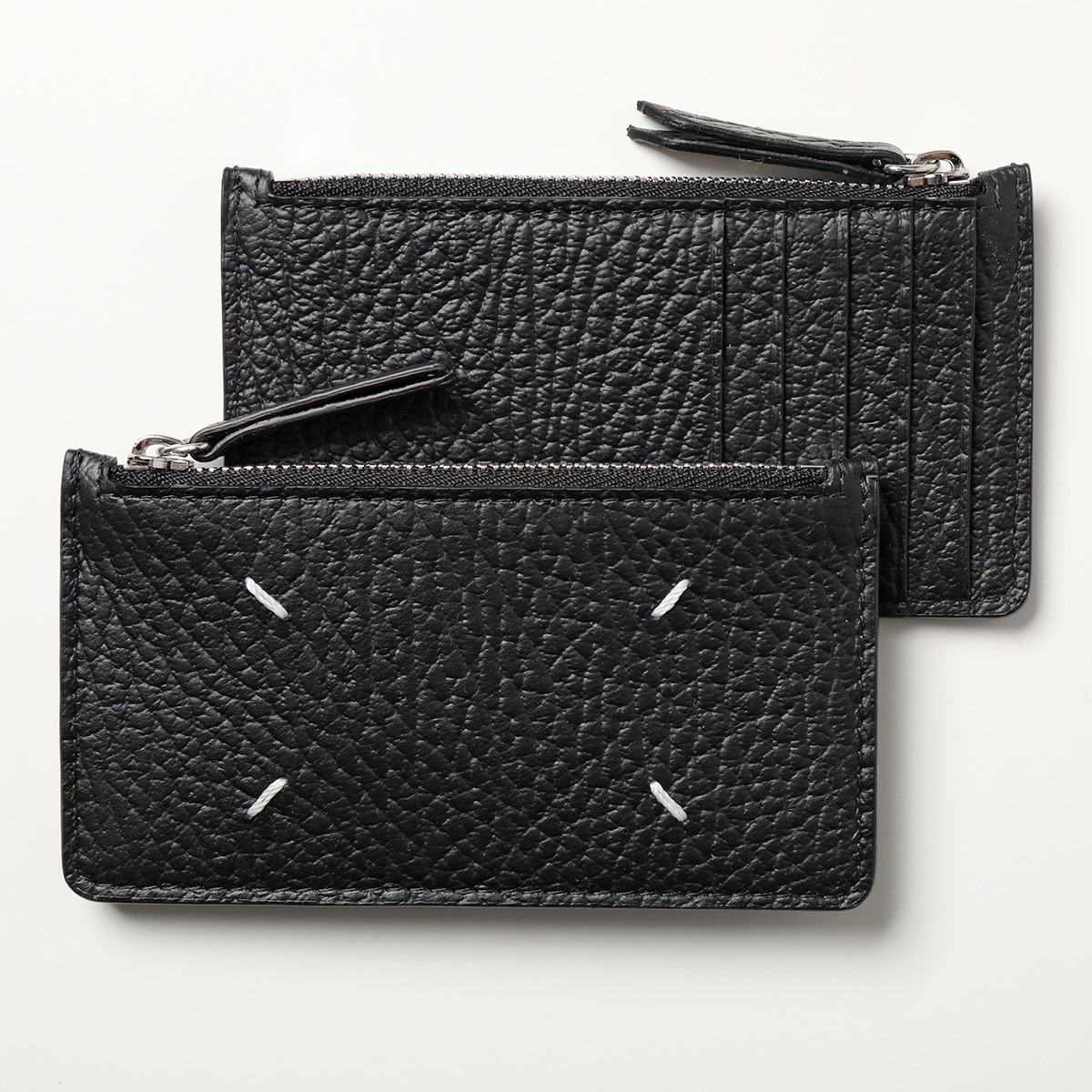 MAISON MARGIELA メゾンマルジェラ S56UI0143 P4455 フラグメントケース S56UI0143 P4455 メンズ レザー コインケース カードケース ミニ財布 T8013